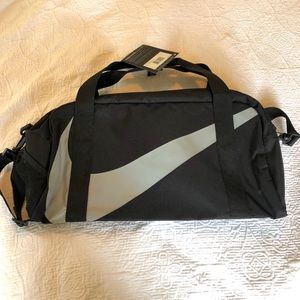 Black and grey Nike gym bag - new with tags